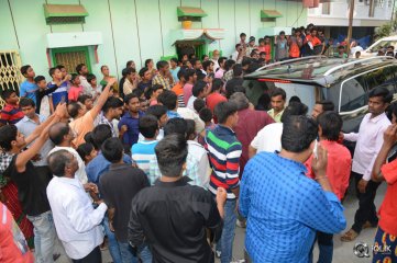 Allu Arjun at Mega Fans President House